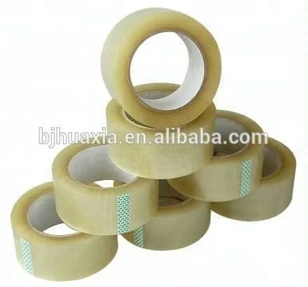 Carton sealing clear packaging shipping bopp adhesive tape