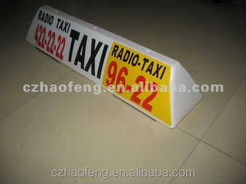 HF31-030 taxi top light box taxi advertising light box taxi top advertising light box