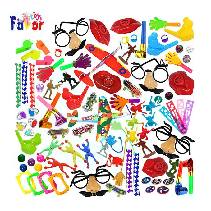 100PCS Party Favor Supplies Toy Assortment for Kids Carnival Prizes and Birthday