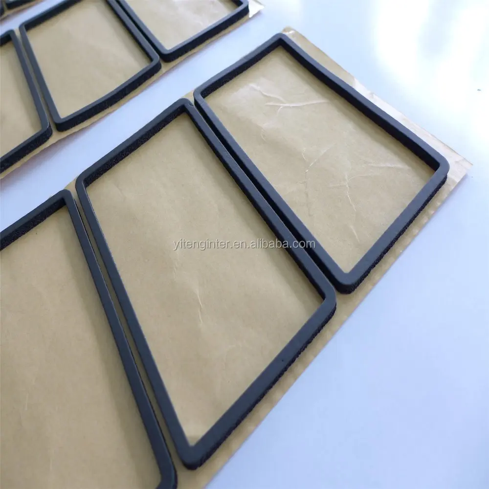 Closed-cell EPDM Foam Sealing Gasket with Adhesive