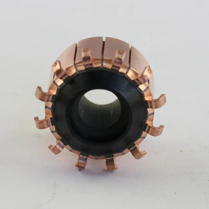 
Alternator DC motor commutator Auto alternator Quality hook type specification new style commutator 