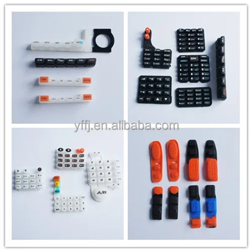 
silicone Intercom Button Soft Conductive Remote Control Buttons 