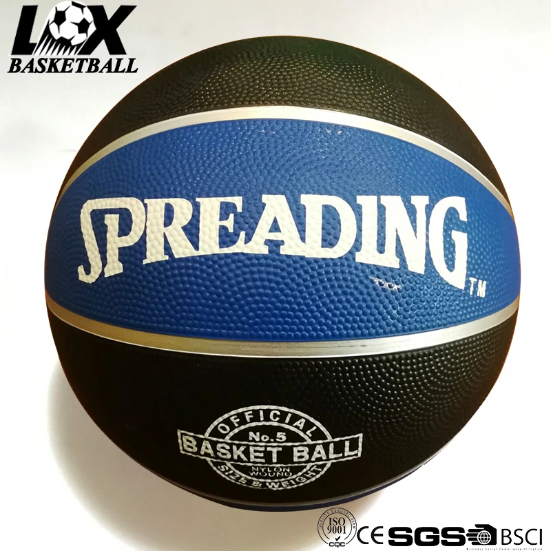 
Promotional Colorful Rubber Material Design Basketball Ball 