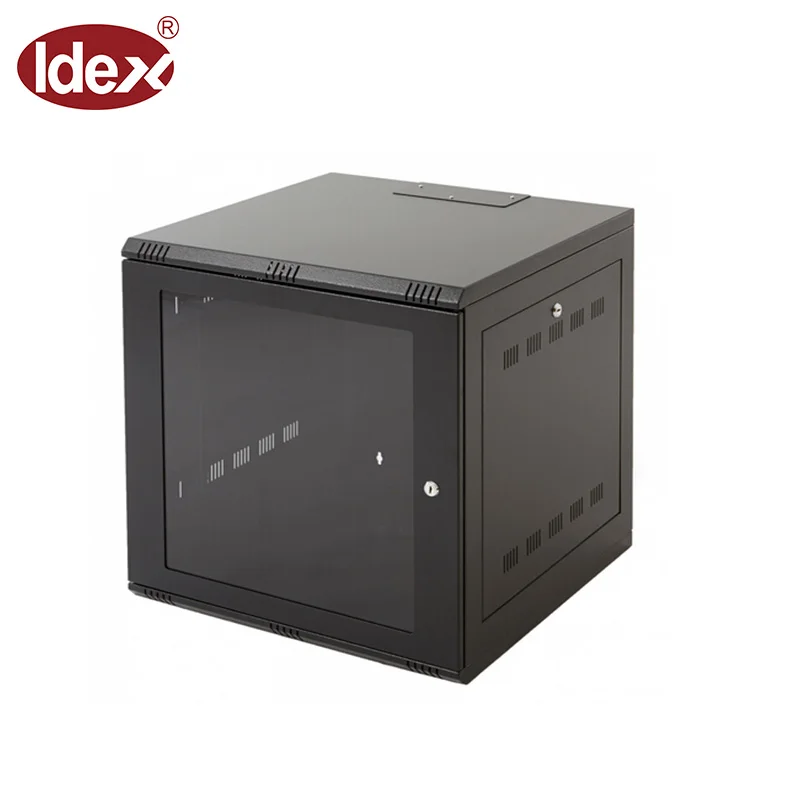 low price double section wall mounted 9u network cabinet