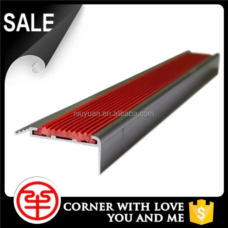 for home decoration aluminum stairs, china found profile, salon, carpet for ceramic tiles and vinyl bottom corner protection