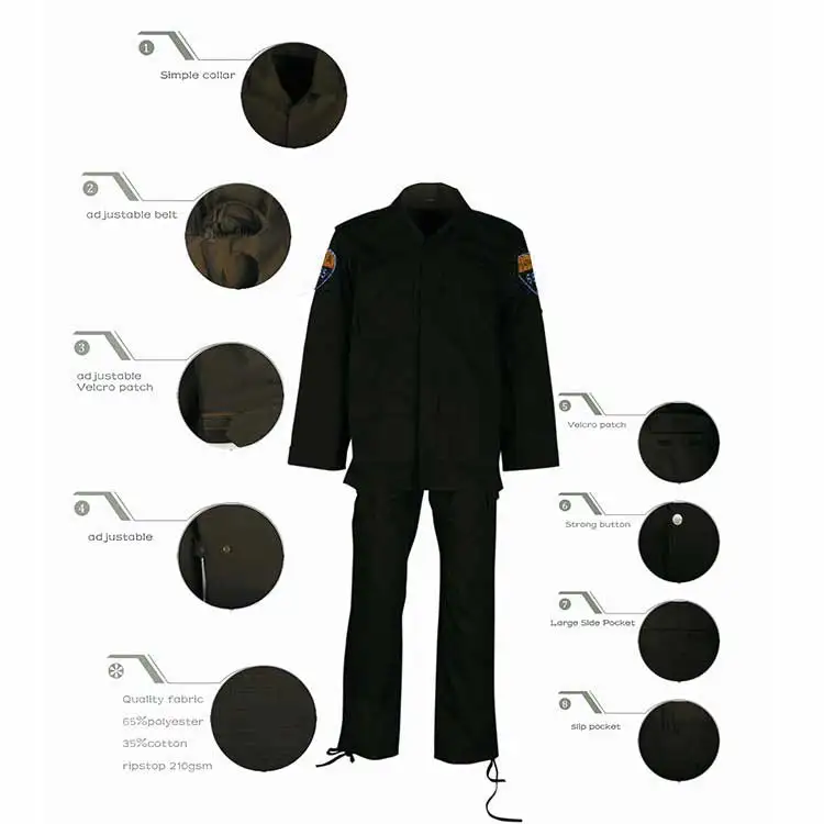 С длинным рукавом огнестойкий прочный мундиры спецодежды