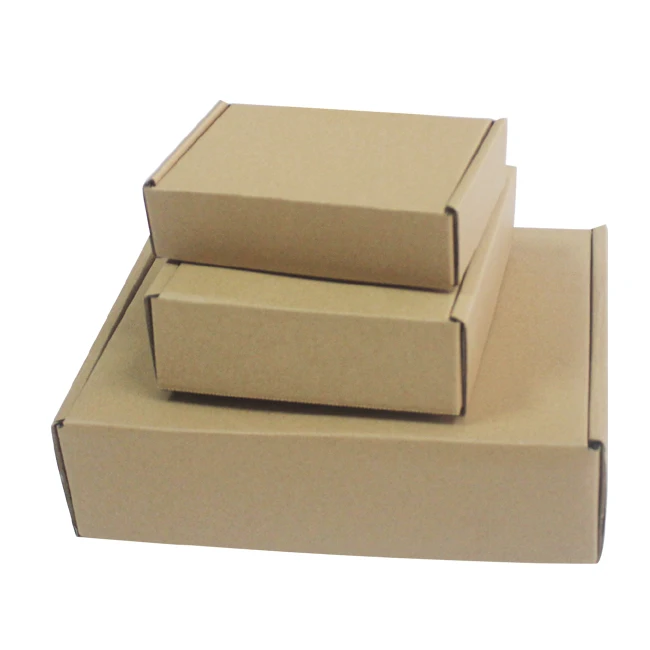 China Brown Color Standard Export Mailing Carton Corrugated Paper Mailer Shipping Box