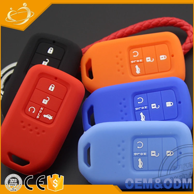 Fob Remote Key Silicone Case Cover Keyless Car Key Holder for Honda Civic 2015 - 2018