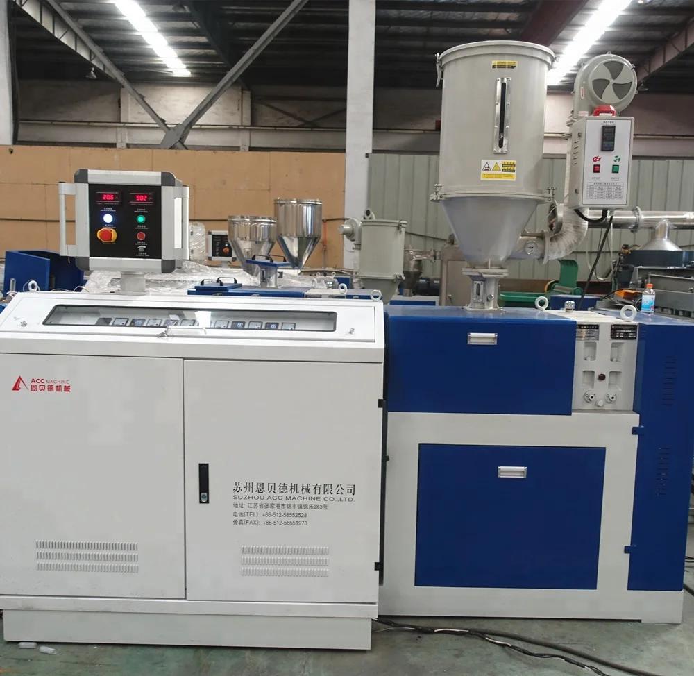 High Speed 20M/min Single Wall PA  Nylon Plastic PP PE  Corrugated Pipe Machine