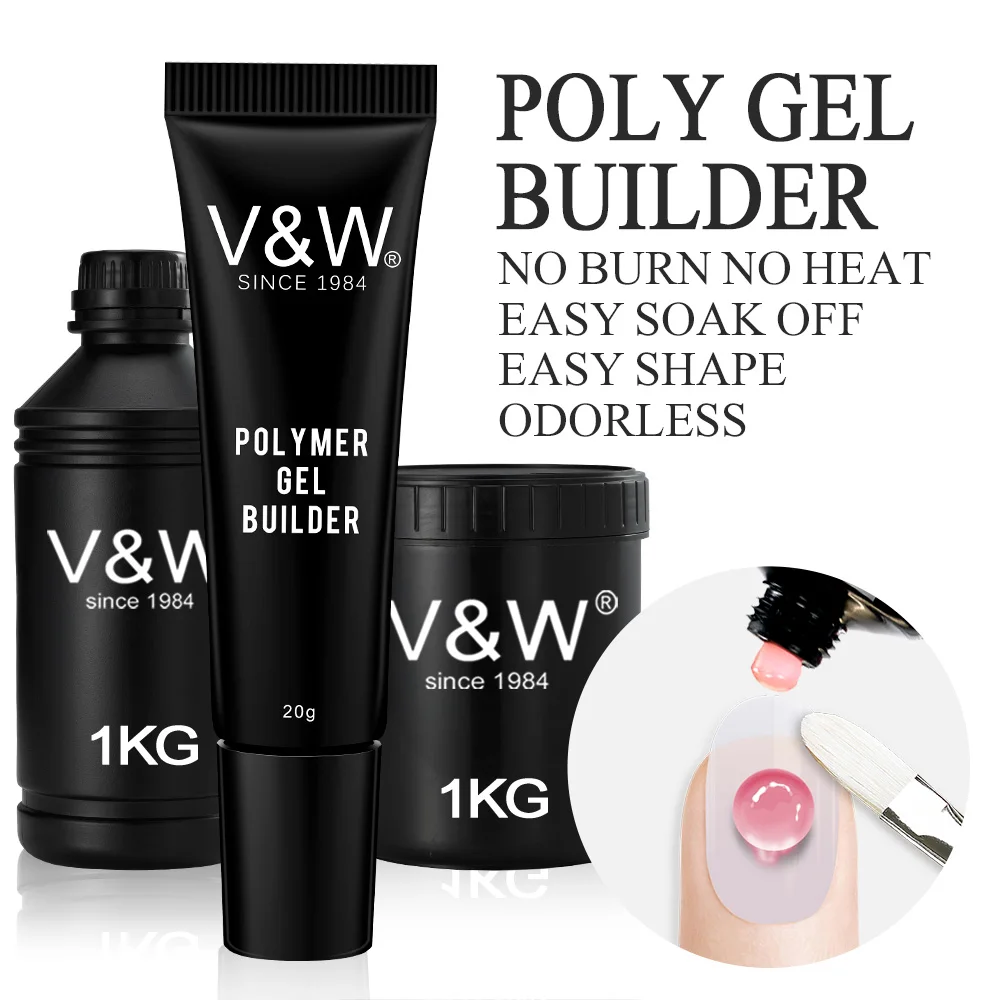 2017 NEW soak off polymer gel for nail art