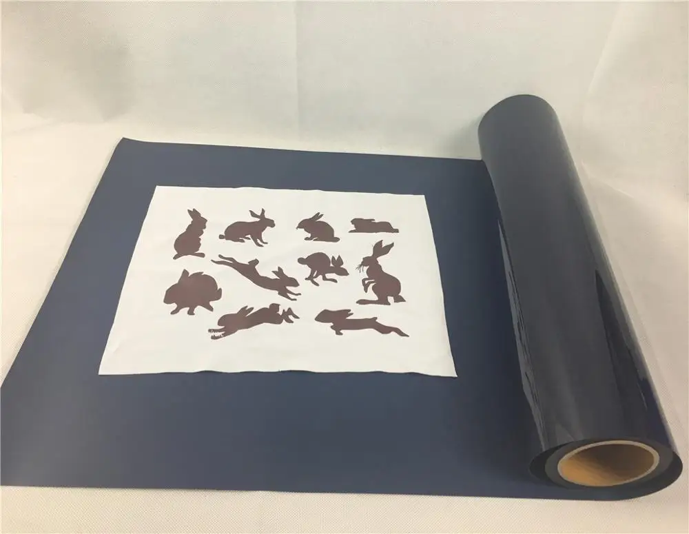 Ada FLOCK Vinyl heat transfer film,Siser Easyweed heat transfer vinyl material heat press