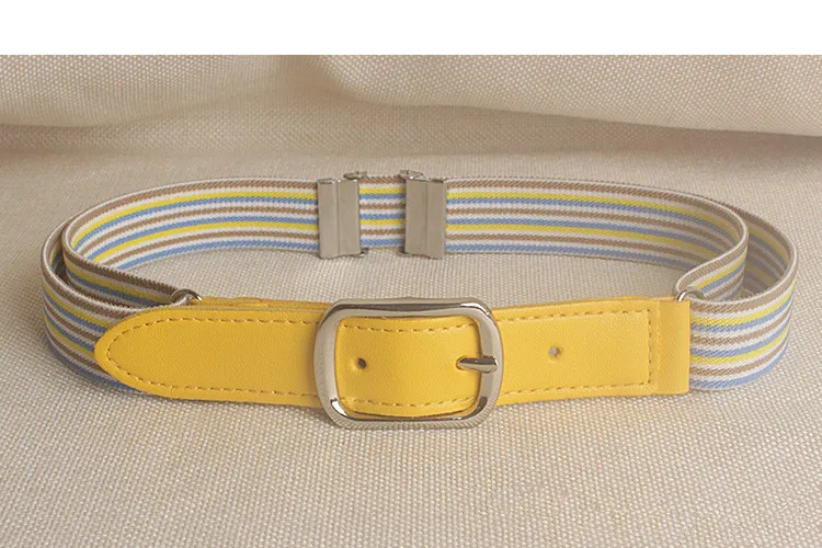 Модные эластичные детские ремни 2,5 см, эластичные ремни FT-4688 для маленьких мальчиков