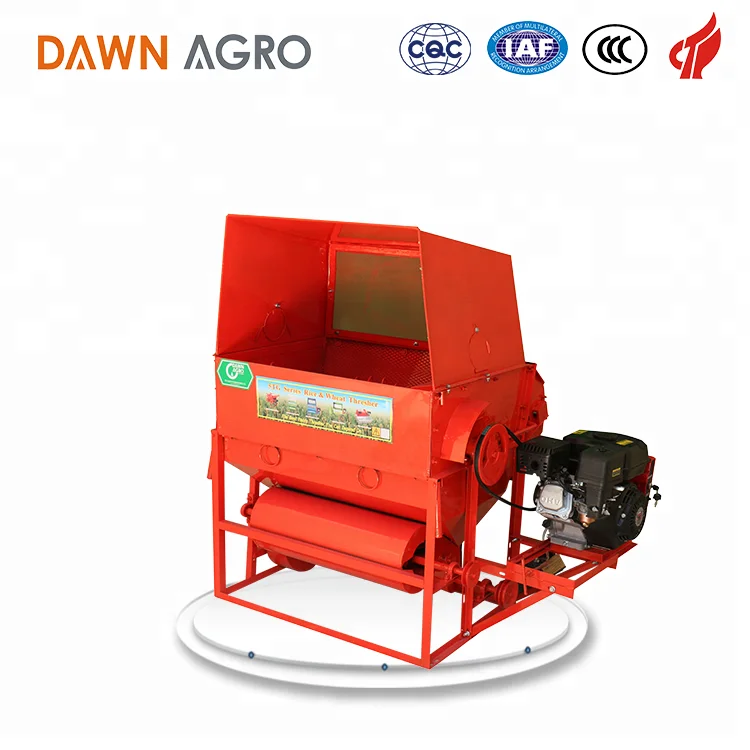 DAWN AGRO Portable Paddy Rice Thresher Machine Sorghum Threshing Machinery for Home Use