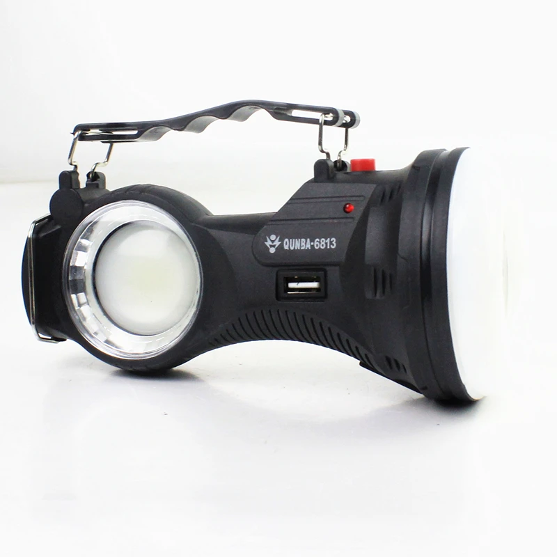 6813 solar power multifuction desk lamp torch handlamp USB camping lantern
