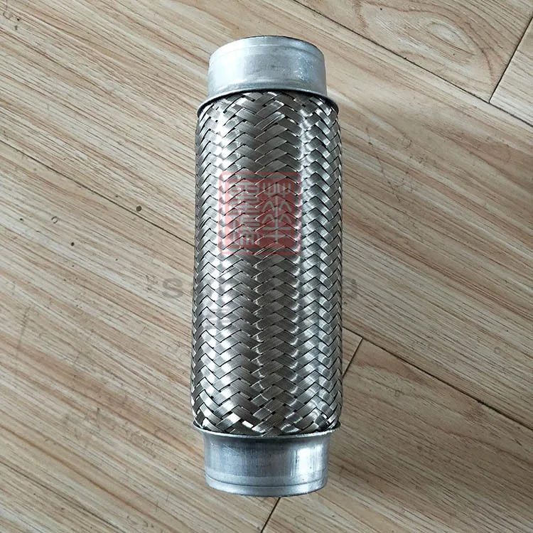 1 inch Muffler Flexible Exhaust Pipe with Inner Braid and outer braid