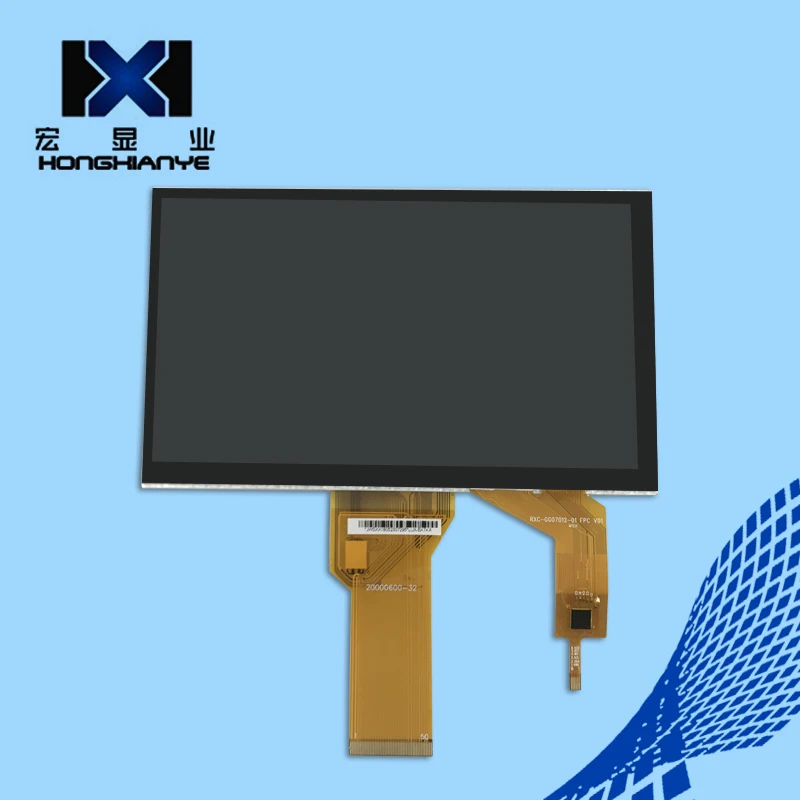 Rohs 7.0 inch lcd Thin Film Transistor Liquid Crystal Display AT070TN92