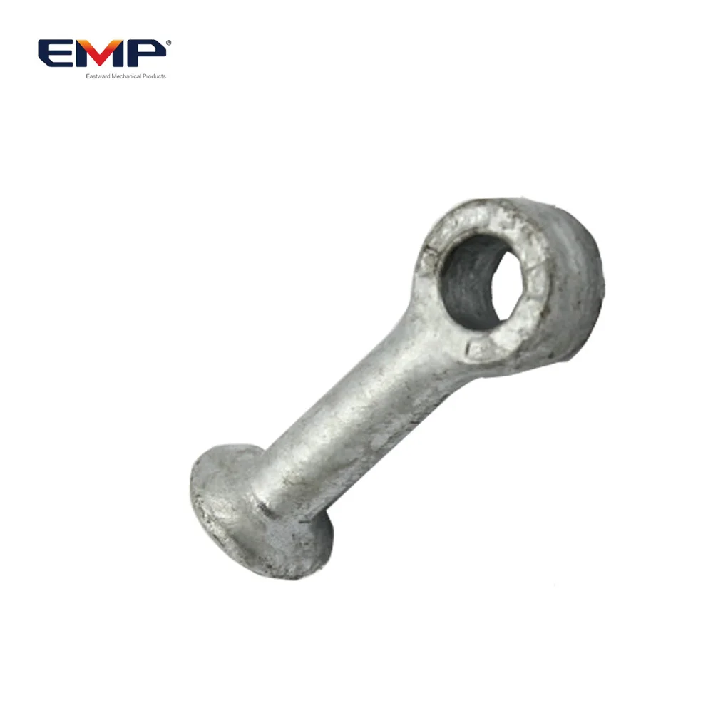 Hot Dip Galvanized Eye Anchor For Pole Line Hardware