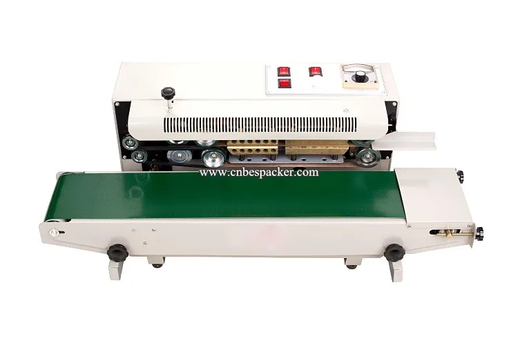 FR-900W Plastic Gear Continuous Bag Sealing Sealer Band