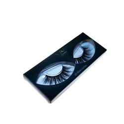 Create your own brand 3d mink eyelashes false silk synthetic eye lashes private label custom packaging box faux 3d mink lashes