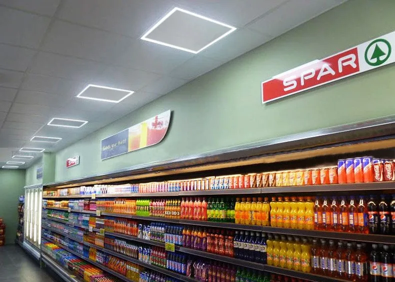 flexible 3 types of installation light panel 600X600 Aluminum Frame Led square flat lamps