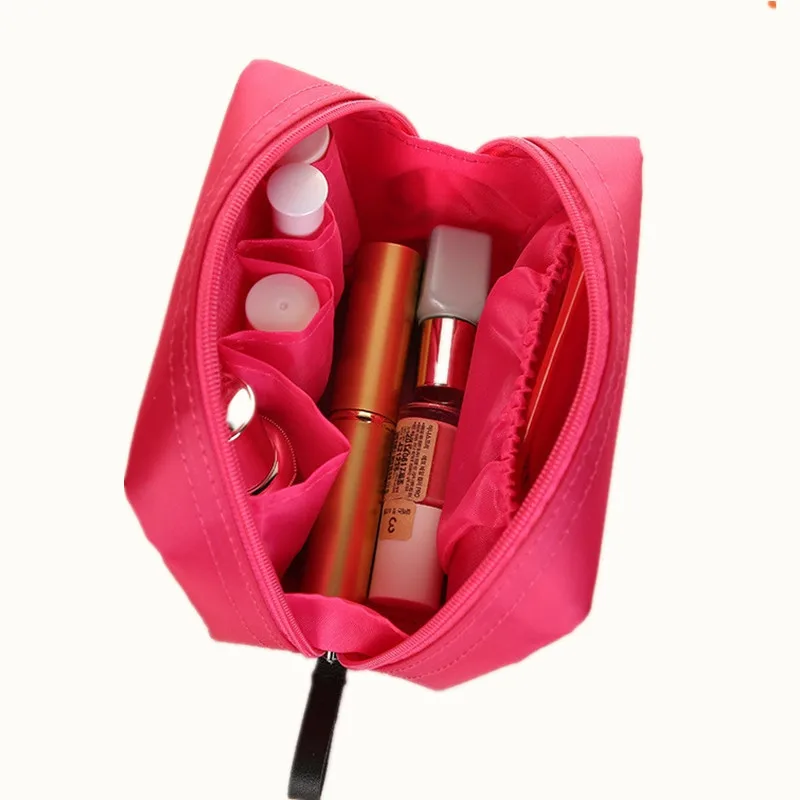 Makeup bag Mini Cosmetic bag Neceser Zipper Make Up Organizer Toiletry bag kits Travel Pouch
