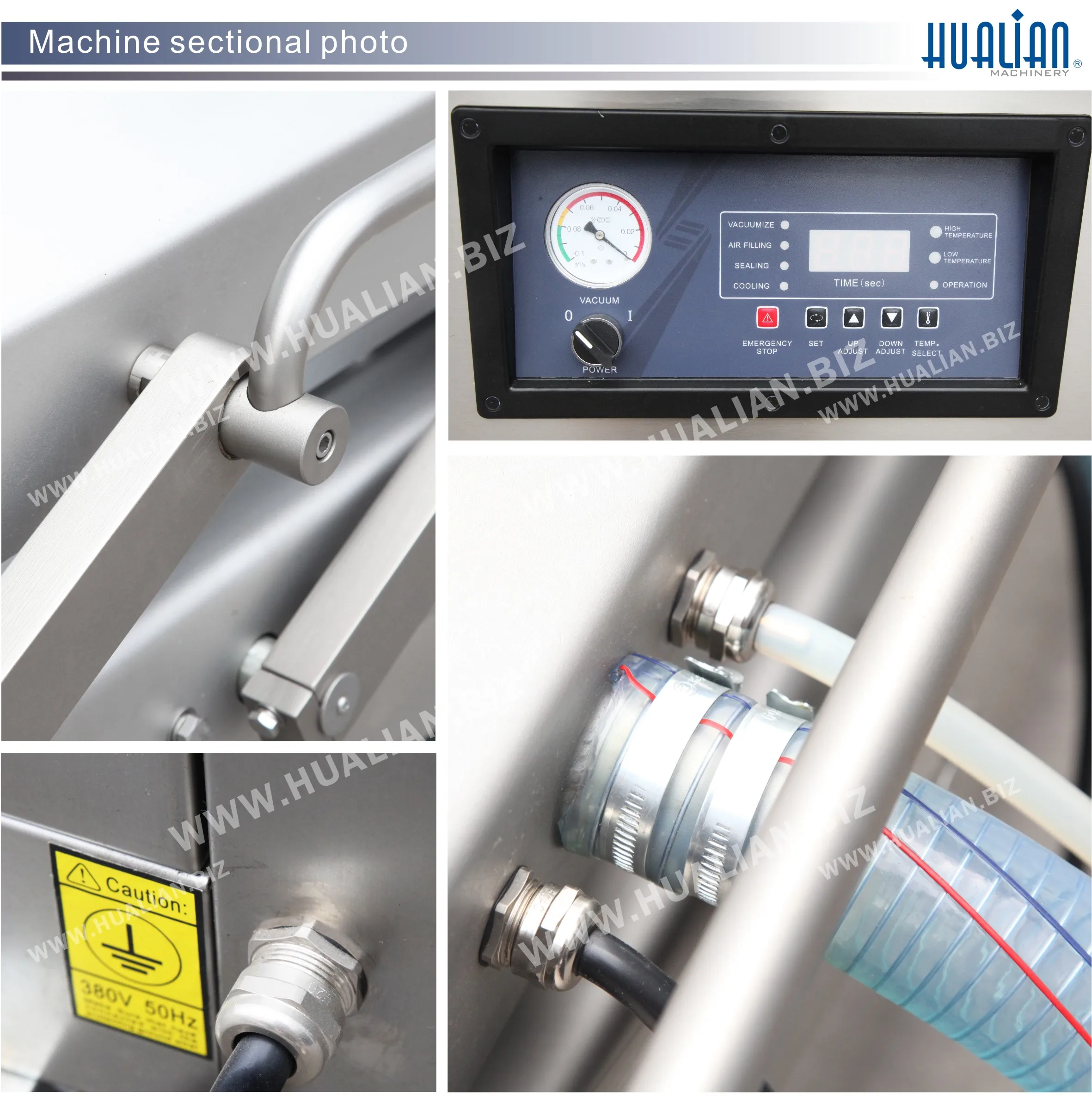 HVC-720S-2B-G Double Chambers Vacuum Packaging Machine