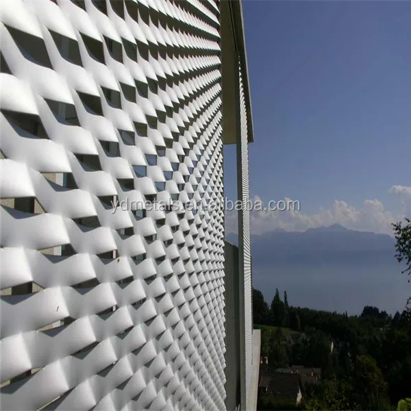 decorative aluminum expanded metal mesh panels