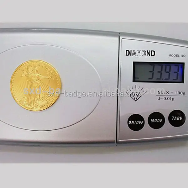 .999 gold clad ingot coin 1 oz,tungsten metal gold coins 24k pure made in China