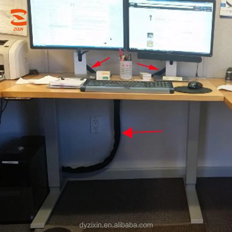 
Cable Management Sleeve 19 - 20 inch Flexible Cable Sleeve Wrap Cover Organizer 