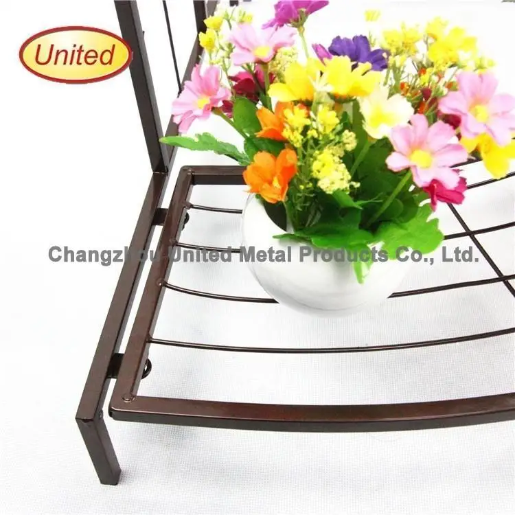 New design ornamental iron plant stands for wholesales