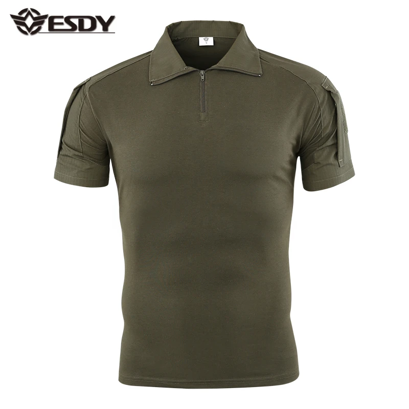 10 видов цветов поло на открытом воздухе армейские футболки штурмовой Охотничий Тактический футболка