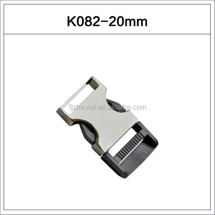10mm/15mm/25mm/32mm/38mm automatic blet quick release metal buckle for strap Metal Side Release Buckle For Dog Collar