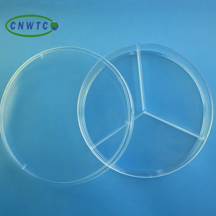 plasticware disposable clear 90mm petri dish