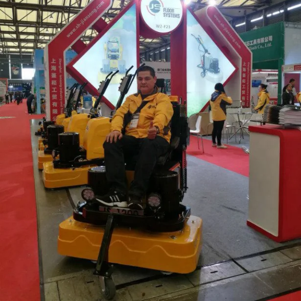 Ride on concrete marble grinder for big area grinding polishing