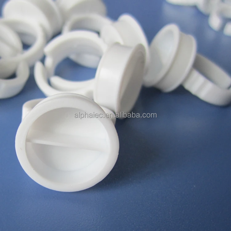 Disposable tattoo pigment ink ring cup