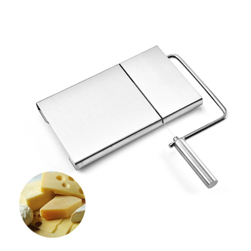 customized cheese slicer stainless steel wire cheese cutter