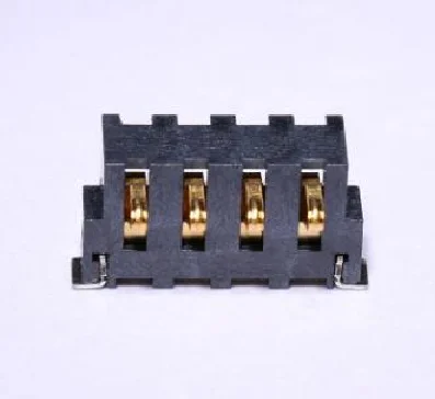 
4 pin battery charger connector 2.5mm pitch, mobile phone battery connector 