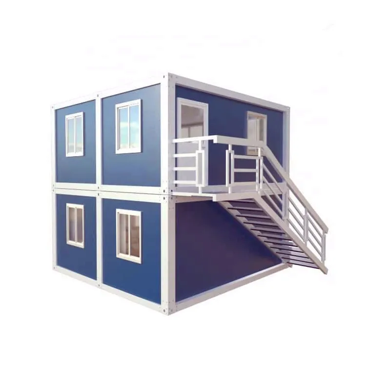 two-story assembled luxury modular container house