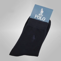 2019 custom your own logo gift box dress socks men polo office socks