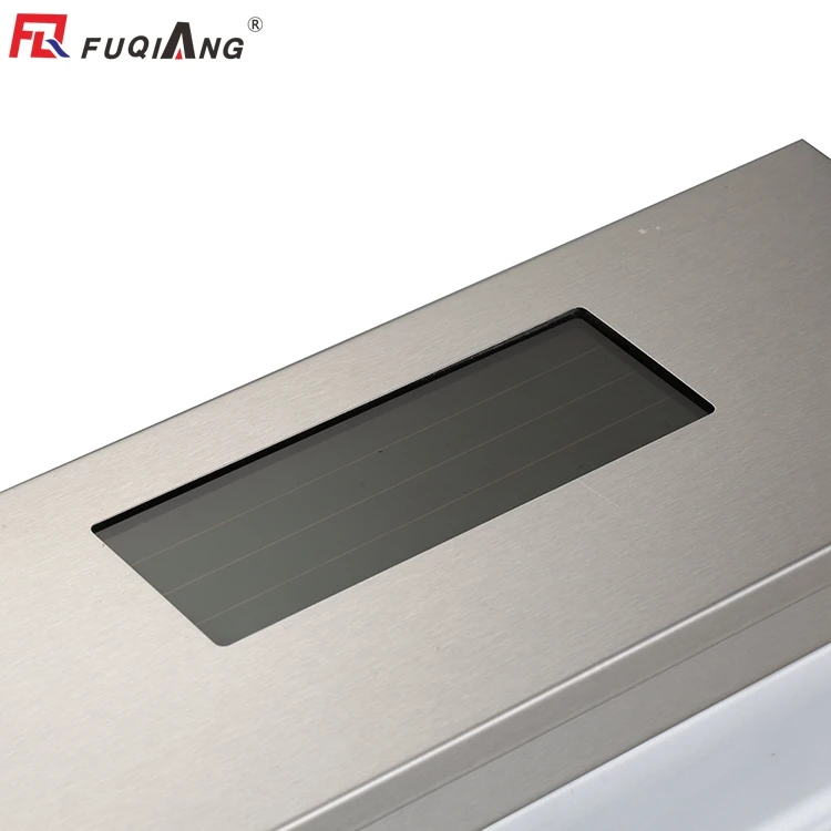 
Solar power waterproof wall mounted mailbox 