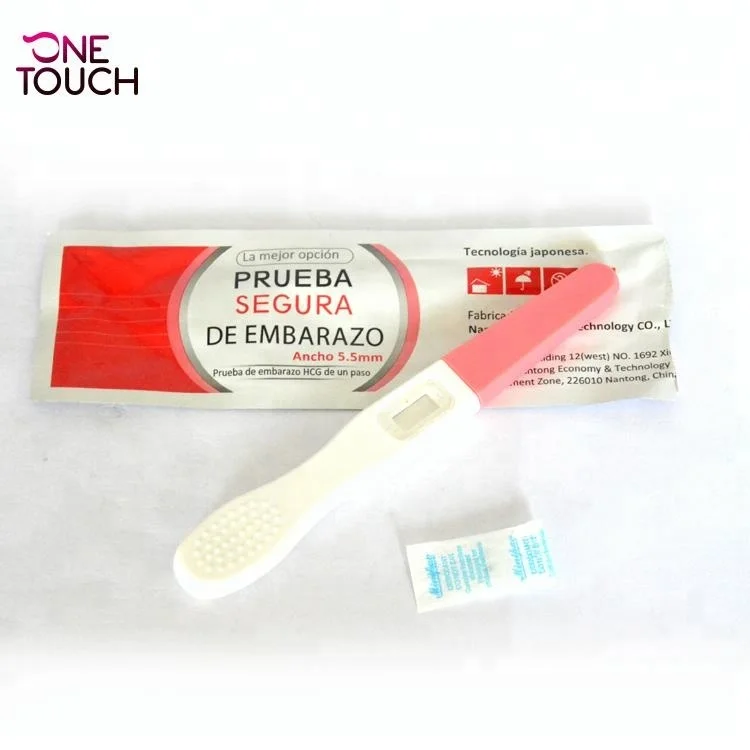 pregnancy test aluminum foil bag