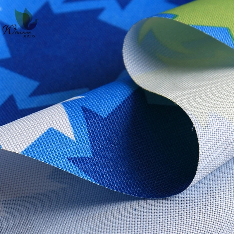 Print School Bag Fabric Clear Polyester Plain 300D Oxford Fabric Printed PVC Trolley Case Fabric