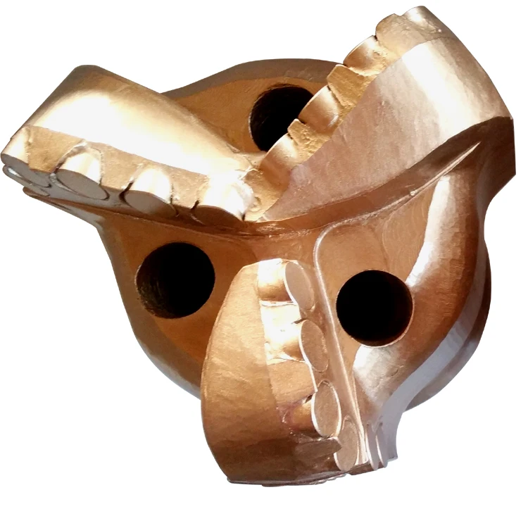 Chevron Type Pdc Drag Bit With Cutters 146 mm 3wings Directional Steel Body PDC Drag Bit Drill Bit for Oil field