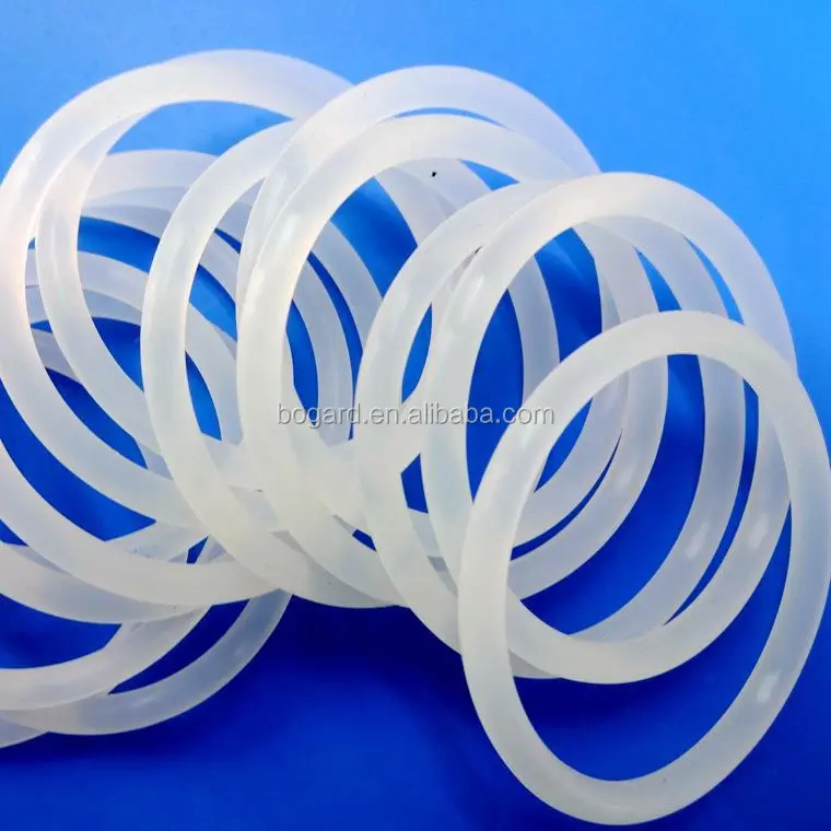 Transparent/clear silicon o-ring ,rubber o-ring
