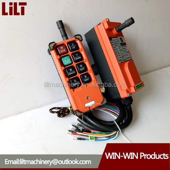 Надежный ручной нажмите кнопку 2 передатчик и приемник выполните Беспроводная Радио система дистанционного управления F21-E1B