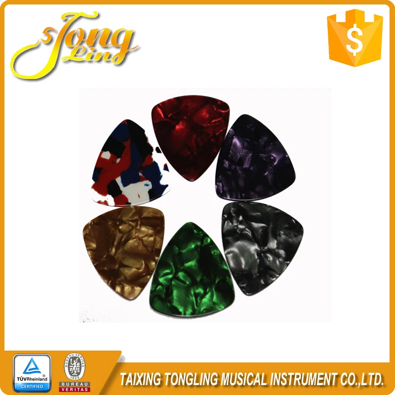 Продаж красивые цветные целлулоид медиаторы