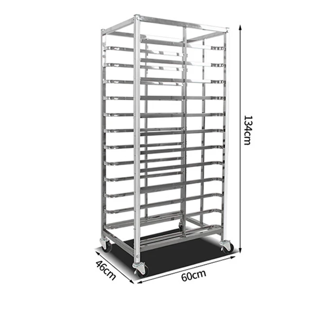 Restaurant food trolley/Bakery trolley/stainless steel trolley