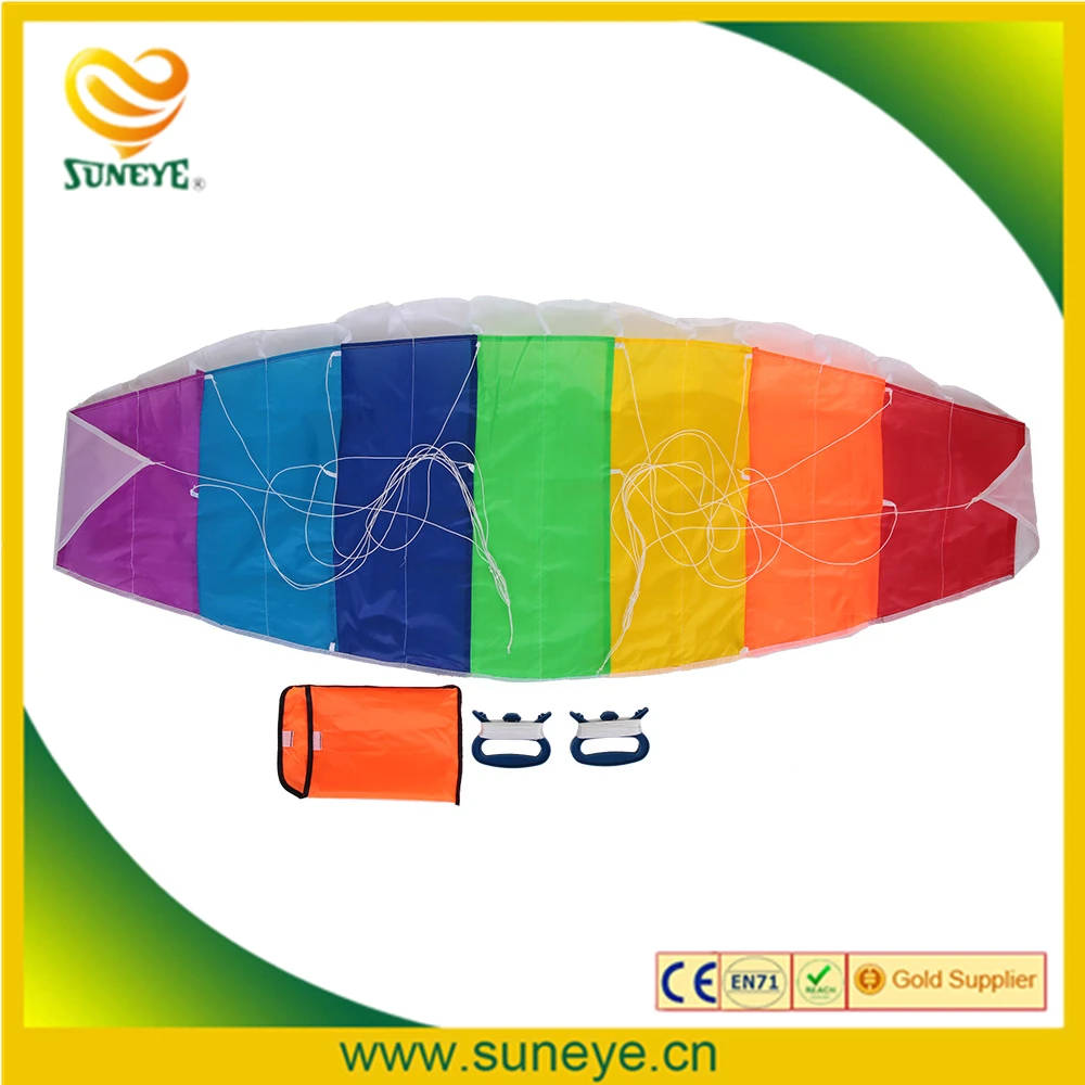Promotion high quality long tails fighter kite children kites wholesale with handle line hcxkite factory outdoor colors