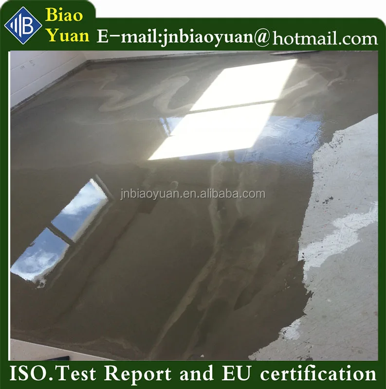 Gray Plain Self Leveling Cementitious Underlayment
