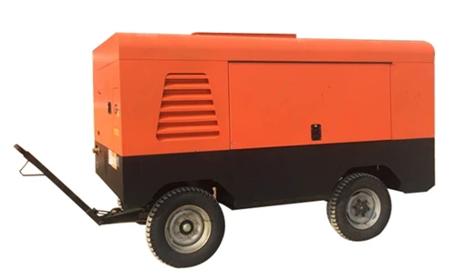Hot sale! excellent performance cummins diesel driven portable screw air compressor for water well drilling rig